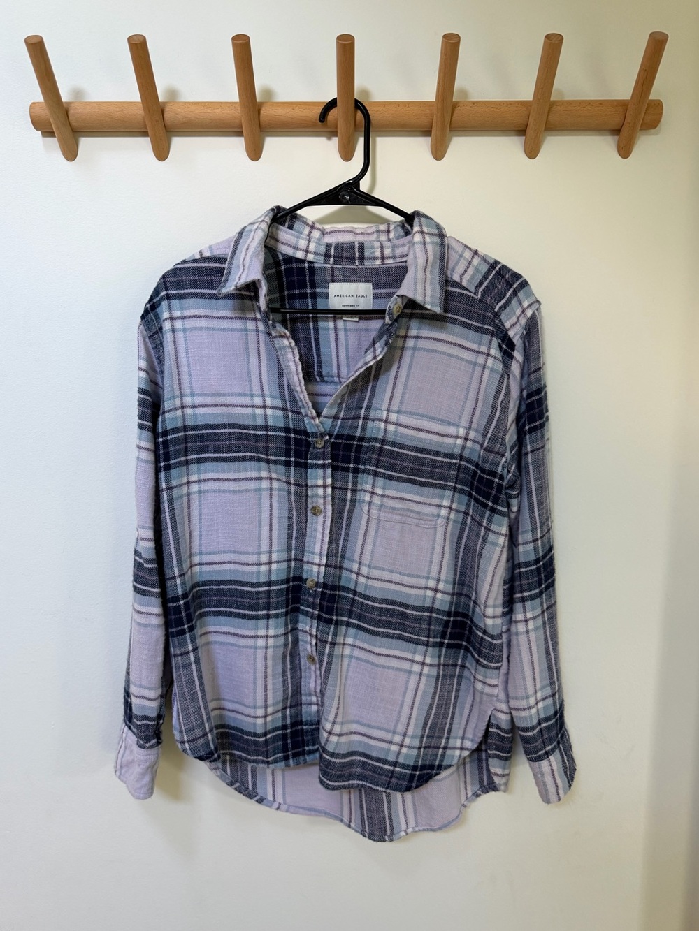 American Eagle Outfitters Button-Down Shirt, Size XS, 100% Cotton
